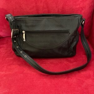 Stone&Co. Black Leather Shoulder Bag